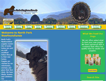 Tablet Screenshot of newfoundlands.northforklabradors.com